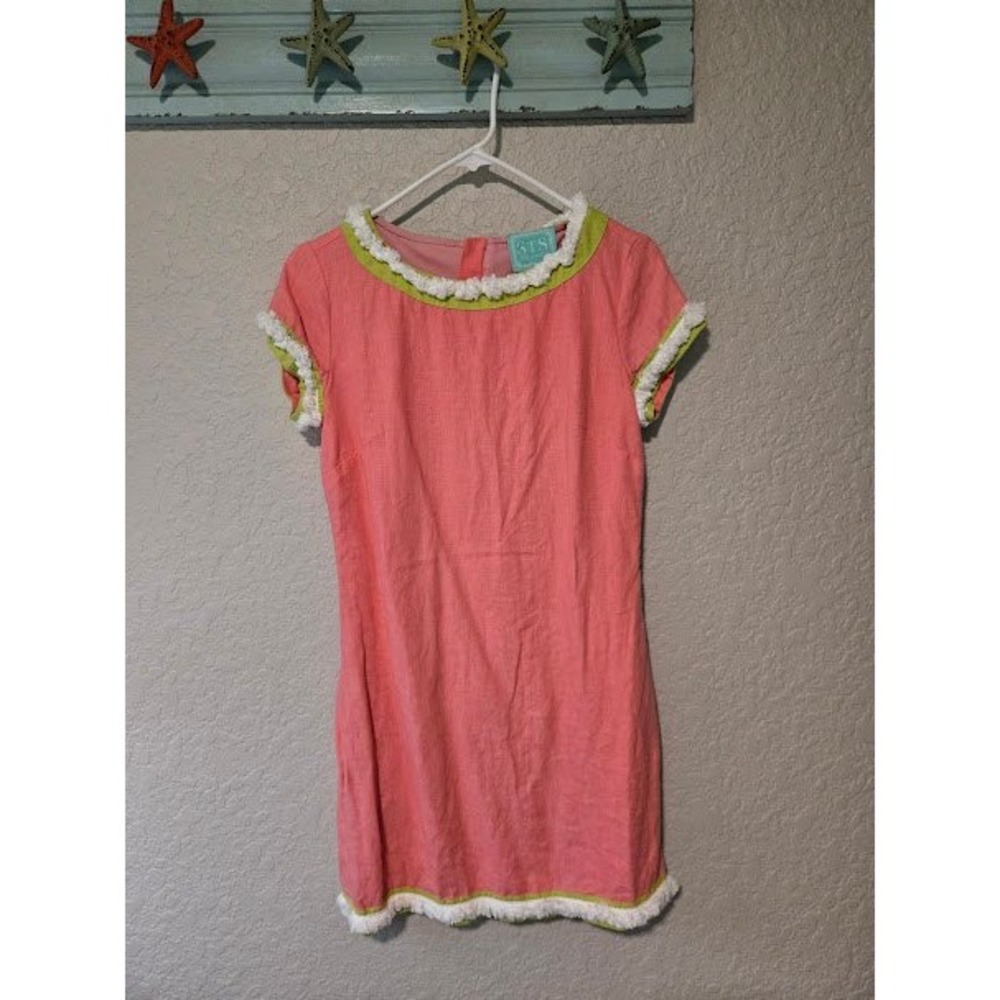 Sail to Sable Pink Linen Dress